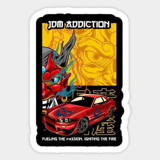 JDM Addiction Sticker